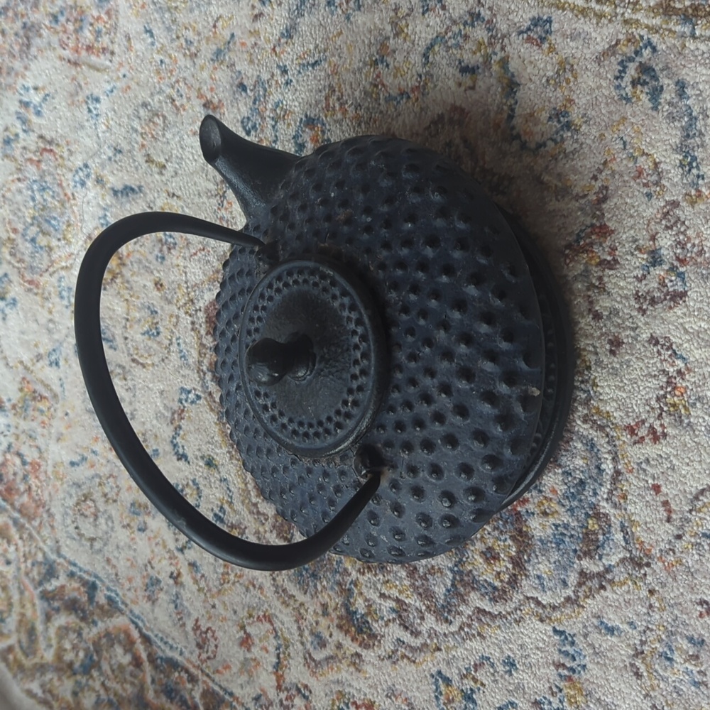 Japanese Tea Pot with Matching Trivet - Picture 2 of 11